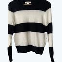 Treasure & Bond  Wide Stripe Crewneck Pullover Sweater NWT XS Photo 2