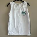 Comfort Colors  White University of Iowa Hawkeyes Tank Top Small Photo 1