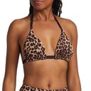 Good American 26.  Hi-Hi Tanga Reversible Bikini Top in leopard size 1 Photo 8