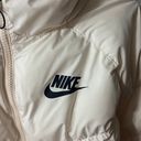 Nike White Puffer Jacket Photo 1