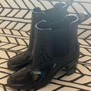 Jeffrey Campbell  Hurricane block heel ankle boot in shiny black size 8 Photo 0