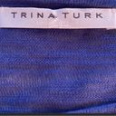 Trina Turk  Rainbow Sweater navy/multi sz M Photo 7