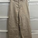 ZARA  High Waist Marine Straight Jeans in Tan Photo 7