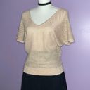 EXPRESS Gold Glitter Knit Top Photo 2