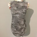 Grayson Threads NWOT Gray Camo Print Roll With It Sushi Workout Tank Top Gym Camouflage New Photo 4