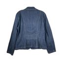 Fashion Bug  Denim Jean Jacket Womens 12 Cotton Casual Button Pockets Long Sleeve Photo 4