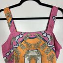 Rachel Zoe  Satin Scarf Tank Top Medium Handkerchief Bandana Festival Boho Hippie Photo 1