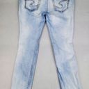 Silver Jeans  Womens 30 Blue Boyfriend Distressed Classic Stretch Western Photo 1