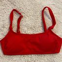 Target red swimsuit top Photo 0