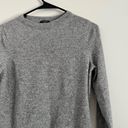 Talbots  Women’s Gray 100% Cashmere Quarter Sleeve Sweater Size Medium Petite Photo 1