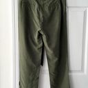 Anthropologie  Coquille Olive Green Soft Paperbag Tie Waist Casual Jogger Pants 8 Photo 49