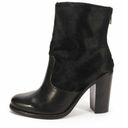 ALL SAINTS Hessian Pony Hair Two Tone Leather Boot Photo 0