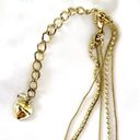 Betsey Johnson Vintage Multi-Strand Crab Fish Nautical Charm Gold-Tone Necklace Photo 2