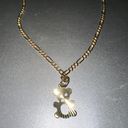 10kt Solid Gold Teddy Bear Necklace Photo 0