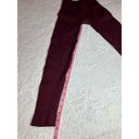 Set Active NWOT  Burgundy Leggings Size‎ Small Photo 5