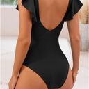 One Piece B2prity Women's  Swimsuit Ruffle Cutout Bathing Suits Slimming Tummy Control V Neck Wrap Photo 1