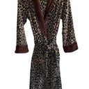 Oscar de la Renta 🎓  Animal Print Fuzzy Robe Photo 0