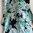 Dress Barn | Cool Blue Mint Floral Sleeveless Midi Dress Photo 3