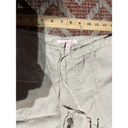 Victoria's Secret Victoria Secret 100 Percent Linen (Flax) Lightweight Drawstring Pants Sz 0 Photo 2