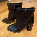 Jessica Simpson NWT  Sparkly Black Ankle Boots Photo 1
