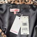 re:named  Leopard Slip Dress Size S Mini Brown Black Spaghetti Straps New D1818 Photo 8