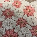 Altar'd State White And Pink Flower Crochet Bag Photo 1