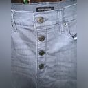 Banana Republic Gray High Rise Button Fly Jeans Size 31 Photo 2