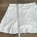 Dona Jo 15” High Rise White Pleated Tennis Skirt Size Large Photo 6