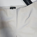 Lafayette 148  NY New $328 Stretch Cropped Bleecker Pants Vapor White size 8 Photo 6