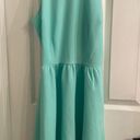 Charming Charlie Teal Zipper Back Dress Photo 0