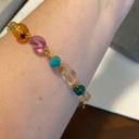 Handmade colorful beaded anklet Photo 1