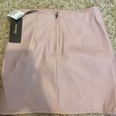 Marshalls Pink Leather Skirt Photo 1