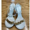 Bottega Veneta  Dot Chain Ankle Strap Sandals
NWOB size 38.5 (s18) Photo 1