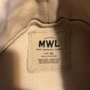 Madewell  MWL Betterterry Relaxed Turtleneck Sweater in Taupe Tan Cream Size XL Photo 6