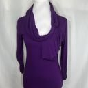 Krass&co NY& Purple Knit blouse top Small Photo 5