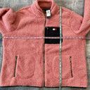 Tommy Hilfiger NWT!  Pink Faux Fur Fleece Full Zip Mock Neck Jacket Size 1X Photo 7