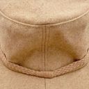 Harper NEW ASN The  Hat Boho Western Braided Floppy Tan Felt Boater Hat Bohemian Photo 4