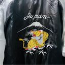 Miss London  Bomber Embroidered Jacket Tiger Phoenix Varsity Women's Size Large Photo 7