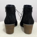 Lucky Brand LP PETRE Black Suede Booties Photo 3