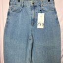 ZARA  Wide Leg High Rise Jeans Size US‎ 6 
SEAMLESS WIDE LEG Long LENGTH RIGID Photo 10