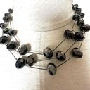 Kenneth Cole  black beaded necklace Photo 0