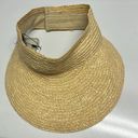 Krass&co San Diego Hat  The Vacay Women's SPF Adjustable Wheat Visor Photo 1