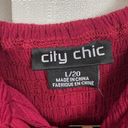 City Chic  Rhubarb Red Riviera Maxi Dress Sz.L(20) NWT Photo 7