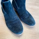 Jack Rogers Suede Black Ankle Booties Size 6.5 Photo 5
