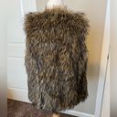 Full Tilt Women’s  FAUX FUR VEST. Size Medium Photo 3