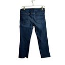 American Eagle  Artist Crop Jeans Women's 8 Dark Blue Wash Stretch Denim Photo 1