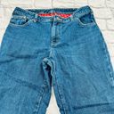 Dickies  Relaxed Fit Flannel Lined Jeans Women's Size 12 Regular Blue High Rise Photo 6