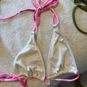 White Triangle Bikini Top Size XS Photo 3