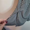 Victoria's Secret  Black and White Gingham Robe Photo 4