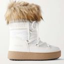 The Moon  BOOT LTrack Monaco Faux Fur-Trimmed Shell and Faux Leather Snow Boots Photo 0